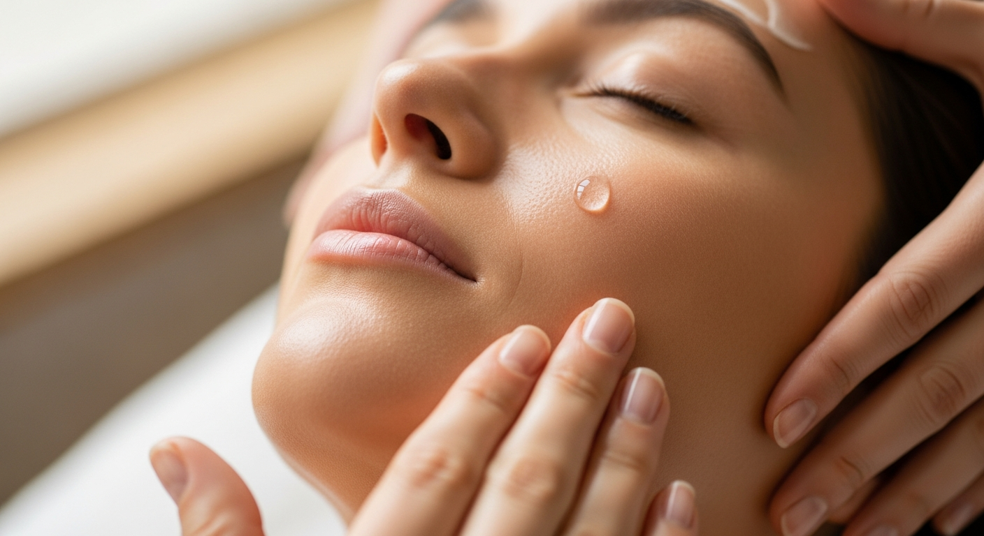 Massage lymphatique visage : mon protocole de cabine pour dégonfler naturellement