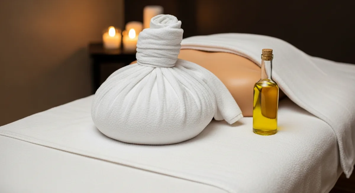 Drapage serviette massage californien respect pudeur