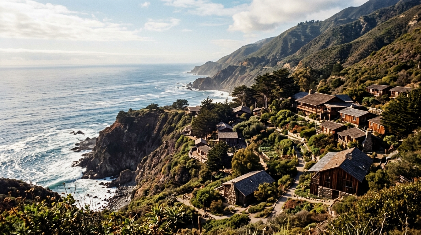 Institut Esalen Big Sur Californie années 1970 origine massage californien